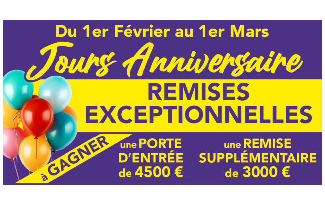 JOURS ANNIVERSAIRE