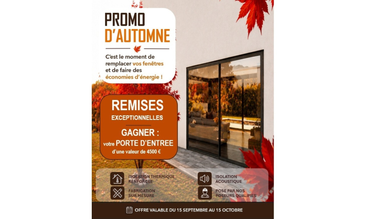 PROMO D'AUTOMNE